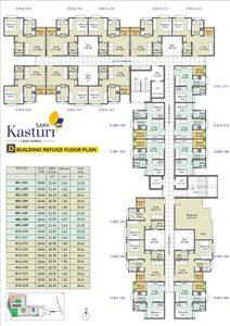 Project Image of 259.95 - 341.43 Sq.ft 1 BHK Apartment for buy in Jagrutsara Sara Kasturi Building D And E