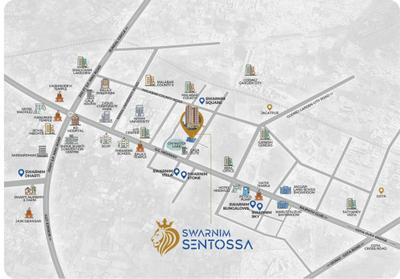 Project Image of 0.0 - 2052.0 Sq.ft 3 BHK Apartment for buy in Swarnim Sentossa