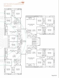 Project Image of 1300.5 - 1335.26 Sq.ft 4 BHK Apartment for buy in Aavkar Crown