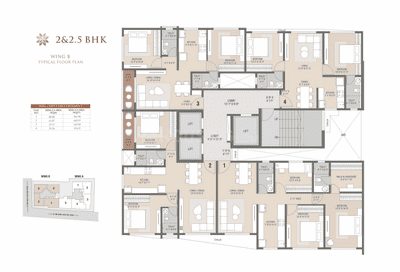 Project Image of 481.9 - 861.97 Sq.ft 1 BHK Apartment for buy in Shree Mahavir Park Horizon