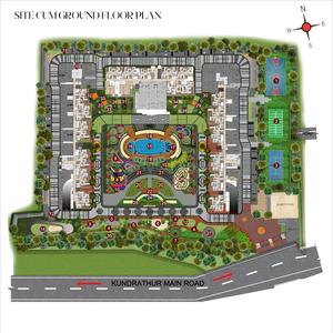 Project Image of 1189.0 - 2579.0 Sq.ft 2 BHK Apartment for buy in Casagrand Massimo