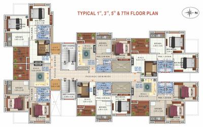 Project Image of 527.65 - 730.22 Sq.ft 1 BHK Apartment for buy in Orchid Galaxy