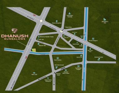 Project Image of 990.0 - 2547.0 Sq.ft Residential Plot Plot for buy in Dhanush Bungalows