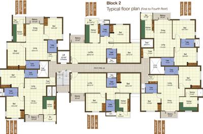 Project Image of 0.0 - 1050.0 Sq.ft 2 BHK Apartment for buy in Sanjana Emerald Enclave