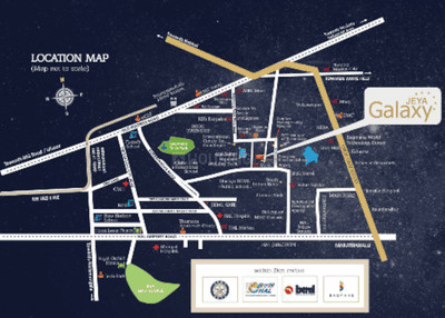 Project Image of 1000.0 - 1275.0 Sq.ft 2 BHK Apartment for buy in Jaya Galaxy