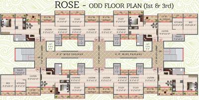 Project Image of 304.0 - 469.0 Sq.ft 1 RK Apartment for buy in Raj Sharon Garden