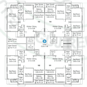 Project Image of 0.0 - 1150.55 Sq.ft 3 BHK Apartment for buy in Swastik Reva