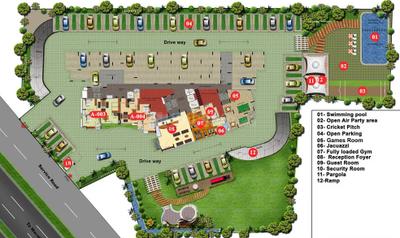 Project Image of 1657 Sq.ft 3 BHK Apartment / Flat for sale in Mahadevapura for Rs. 27000000