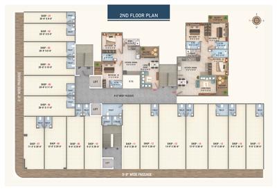 Project Image of 1198.0 - 2846.0 Sq.ft 2 BHK Apartment for buy in Labh Galaxy