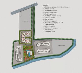 Project Image of 0.0 - 641.21 Sq.ft 2 BHK Apartment for buy in Kalpataru Serenity Bldg 3
