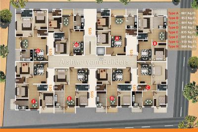 Project Image of 835.0 - 991.0 Sq.ft 2 BHK Apartment for buy in Jeyam Aishwaryam Residency