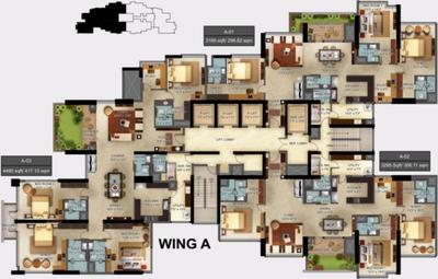 Project Image of 3165.0 - 8900.0 Sq.ft 3 BHK Apartment for buy in Mantri Centrium