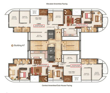 Project Image of 1650 Sq.ft 3 BHK Apartment / Flat for sale in Hadapsar for Rs. 23500000