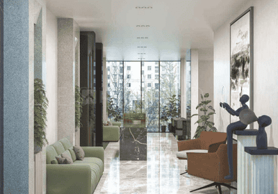 Project Image of 648.42 - 895.77 Sq.ft 2 BHK Apartment for buy in Ang Kiran Concord Towers
