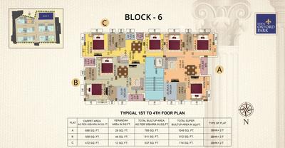 Project Image of 561.0 - 1179.0 Sq.ft 1 BHK Apartment for buy in Eden Oxford Park