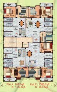 Project Image of 726.0 - 1535.0 Sq.ft 2 BHK Apartment for buy in N B Vrindavan Garden