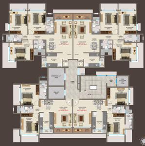 Project Image of 707.94 - 3312.0 Sq.ft 2 BHK Apartment for buy in R Rekhaz