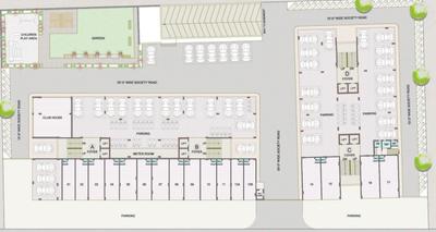 Project Image of 646.8 - 949.92 Sq.ft 2 BHK Apartment for buy in Kirti Silk Valley