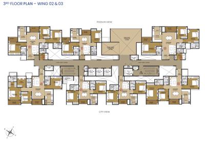 Project Image of 1097.0 - 4131.0 Sq.ft 2 BHK Apartment for buy in Northern Lights By Puravankara KVN