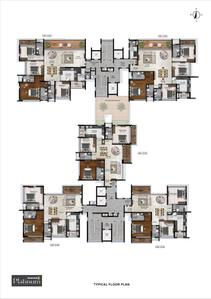 Project Image of 2167.0 - 2944.0 Sq.ft 3 BHK Apartment for buy in Radiance Platinum