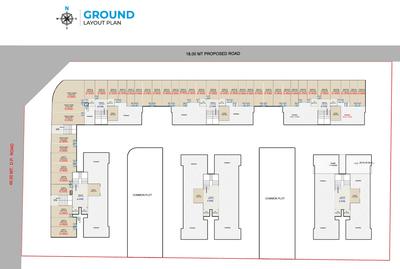 Project Image of 691.26 - 978.33 Sq.ft 2 BHK Apartment for buy in Mahalaxmi Sky Antilia
