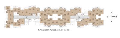 Project Image of 296.0 - 586.0 Sq.ft 1 BHK Apartment for buy in La Mer Residency