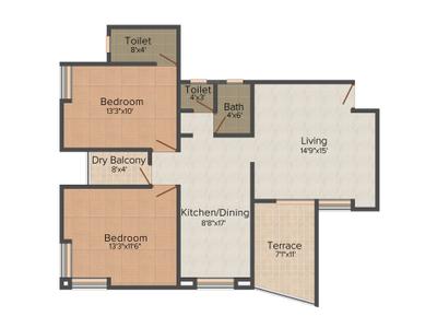 Project Image of 270.0 - 1078.0 Sq.ft 1 RK Apartment for buy in SG Rainbow