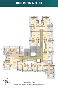 Project Image of 367.0 - 671.0 Sq.ft 1 BHK Apartment for buy in Manas Omkar