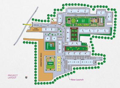 Project Image of 573.0 - 838.0 Sq.ft 2 BHK Apartment for buy in Kumar Corp Park Infinia Phase III