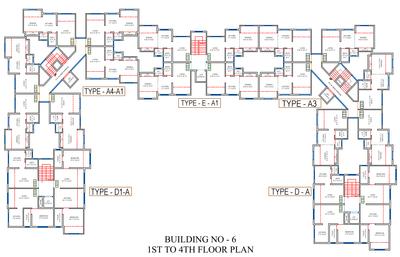 Ipsit Navoday Phase 5 BUILDING NO 5 Cluster Plan 1