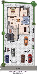 Project Image of 0.0 - 977.0 Sq.ft 2 BHK Apartment for buy in Newel Arunachaleswar