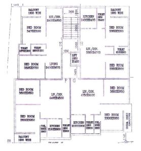 Project Image of 797.0 - 1524.0 Sq.ft 2 BHK Apartment for buy in Om Sai Garden Apartment