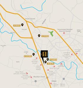 Project Image of 602.0 - 879.0 Sq.ft 2 BHK Apartment for buy in Krisala 41 Cosmo Building G