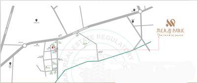 Meraj Park Location Plan 1