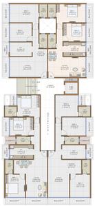 Sai Bliss Sai Bliss Cluster Plan for 1st Floor 1