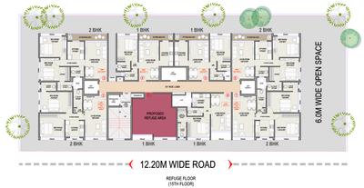 Project Image of 368.0 - 621.0 Sq.ft 1 BHK Apartment for buy in Shreeji Shraddha