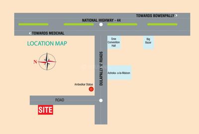 Project Image of 945.0 - 1000.0 Sq.ft 2 BHK Apartment for buy in Keerthi Shantha Residency