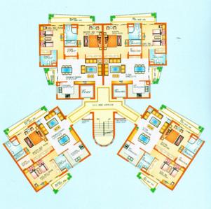 Project Image of 1240.0 - 1725.0 Sq.ft 2 BHK Apartment for buy in Samar Ess Vee Apartments