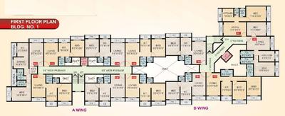 Project Image of 310.0 - 550.0 Sq.ft 1 BHK Apartment for buy in Prithvi Sai Yash Complex
