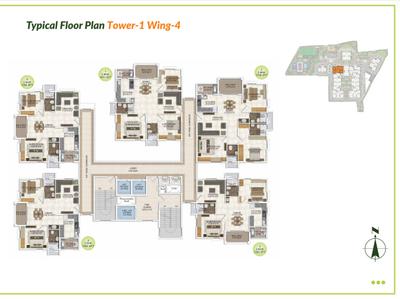 Project Image of 659.0 - 1809.0 Sq.ft 1 BHK Apartment for buy in DSR Parkway