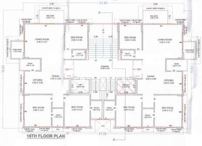 Project Image of 1134.62 - 2045.25 Sq.ft 3 BHK Apartment for buy in Siddhi Vinayak Divine Rivera