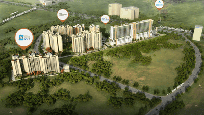 Project Image of 1475.0 - 1650.0 Sq.ft 3 BHK Apartment for buy in Sushma Grande NXT