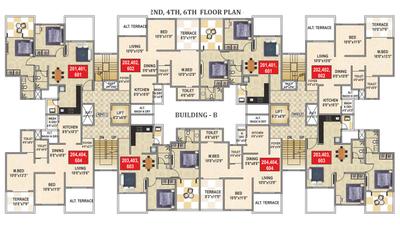 Project Image of 585.0 - 984.0 Sq.ft 1 BHK Apartment for buy in Namrata Crystal Park