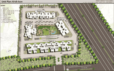 Project Image of 555.0 - 1210.0 Sq.ft 1 BHK Apartment for buy in Krish Icon
