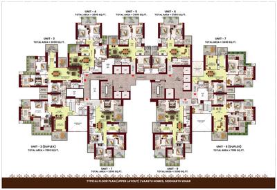 Project Image of 2590.0 - 7990.0 Sq.ft 3 BHK Apartment for buy in Vaastu Homes