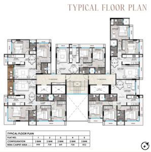 Project Image of 728.0 - 1740.0 Sq.ft 2 BHK Apartment for buy in Sanghvi Tirth