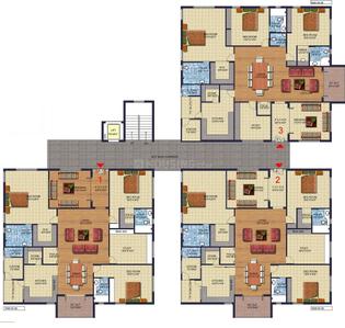 Project Image of 3045.0 - 3545.0 Sq.ft 3.5 BHK Apartment for buy in Sri Fortune Enclave