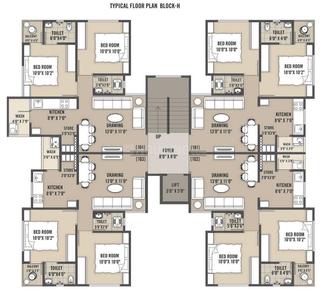 Project Image of 927.0 - 1935.0 Sq.ft 2 BHK Apartment for buy in Devyug Shanti Pujya Homes