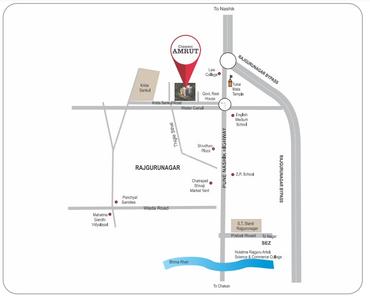 Project Image of 347.35 - 600.63 Sq.ft 2 BHK Apartment for buy in Classic Amrut