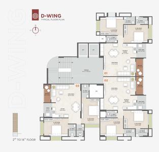 Project Image of 1387.0 - 1817.0 Sq.ft 2 BHK Apartment for buy in Prayosha Gold
